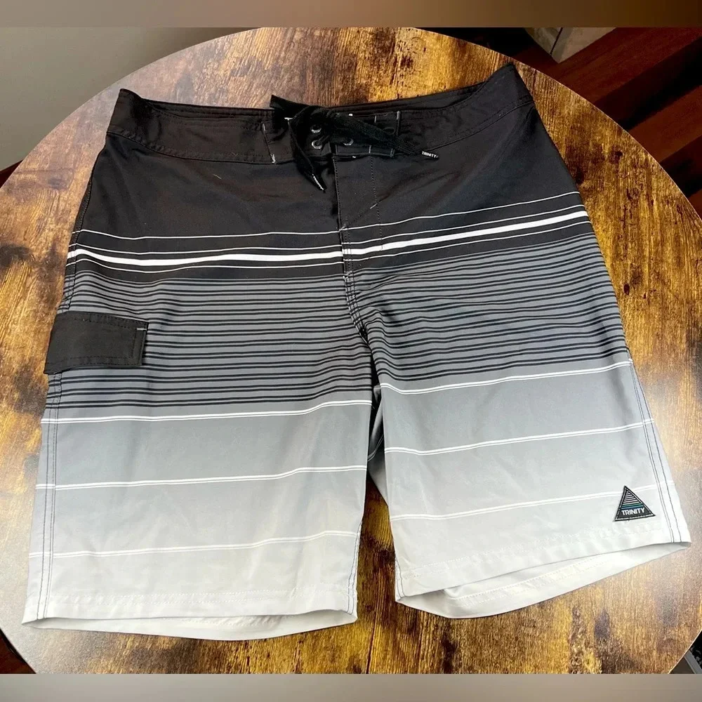 TRINITY BOARDSHORTS | men’s swim trunks. Size: 34